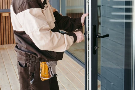 Cleaning And Polishing Glass Door Installation in Pace, FL